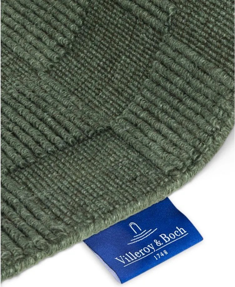 Тъмнозелен ръчно изработен вълнен килим 160x230 cm Scala – Villeroy&amp;Boch