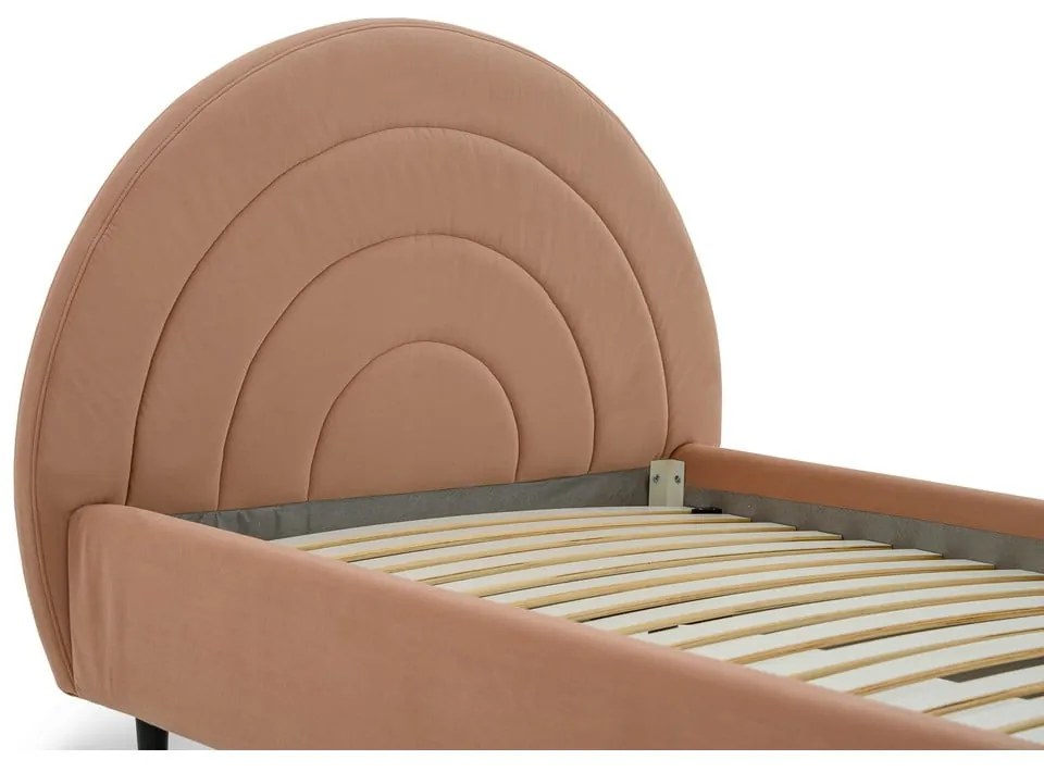 Розово детско легло 90x200 cm Rainbow – Scandic