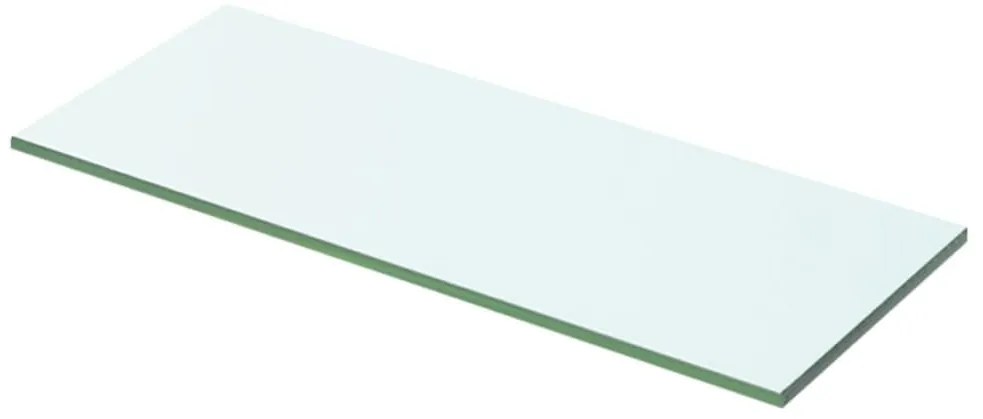 3051558 vidaXL Рафтове, 2 бр, панели прозрачно стъкло, 50x15 см