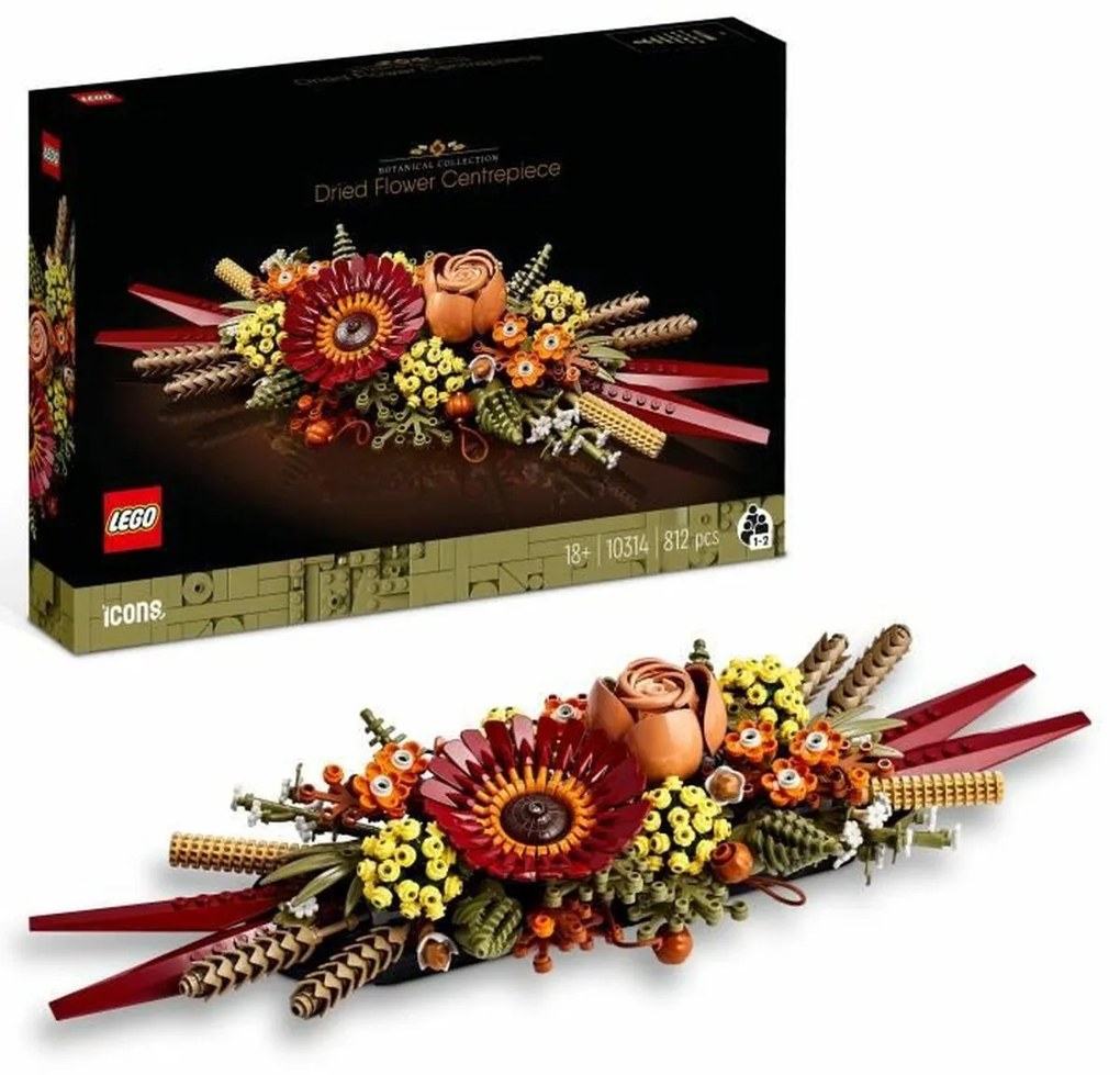 Строителна Игра Lego Dried Flower Centrepiece 812 Части