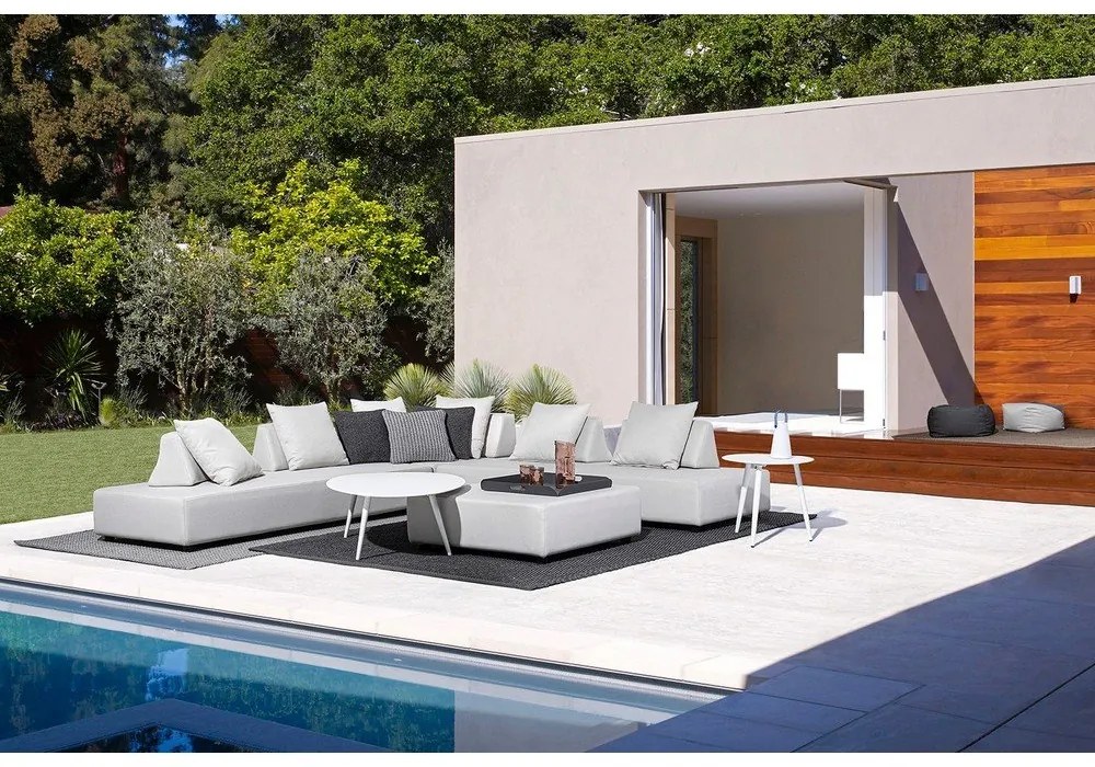 Алуминиева кръгла градинска масичка ø 50 cm Ridley – Bizzotto