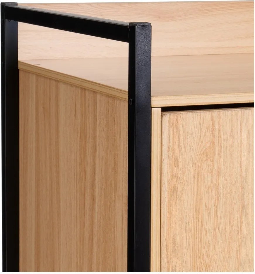 Отворен гардероб в естествен цвят 100x190x48 cm Armarios – Casa Selección