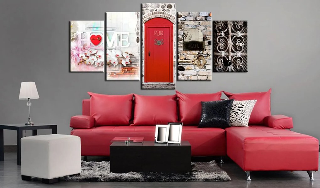 Печат върху платно - Vintage Home 100x50