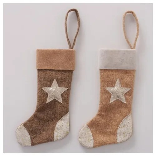 Комплект от 2 висящи коледни чорапа Stevy - Boltze