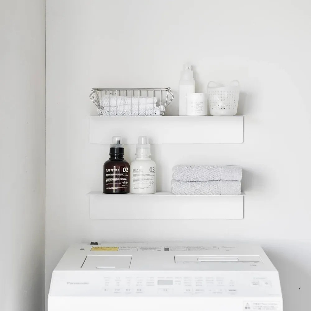 Бял метален стенен рафт 50 cm – YAMAZAKI