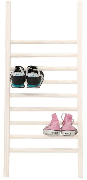 Кремавобяла стълба за обувки Little Nice Things S White, височина 90 cm Zapatero - Really Nice Things