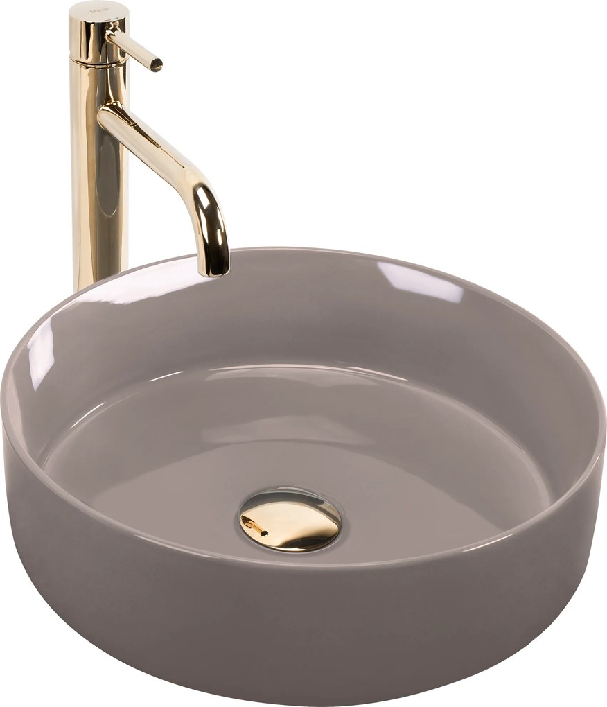 Умивалник за плот Rea Sami Beige Shiny