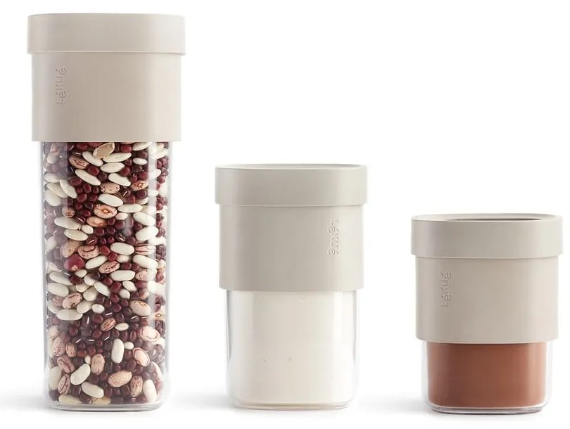 Кутии за храна в комплект от 3 бр. – Lékué