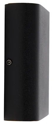 Модерна външна стенна лампа черна 11,5 см с LED IP65 - Batt