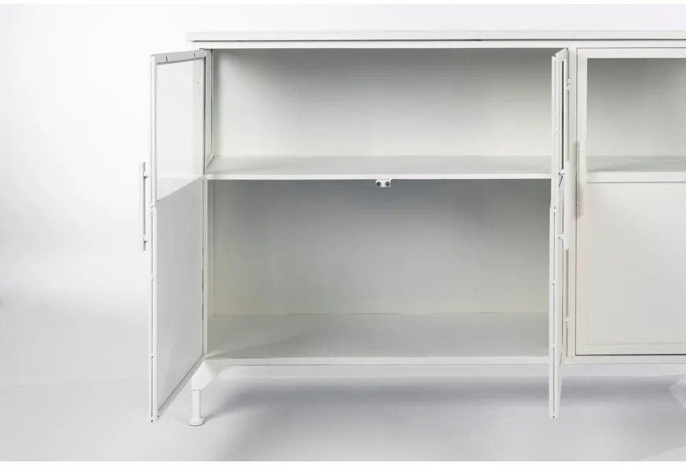 Бял метален шкаф 35x80 cm Miya - White Label