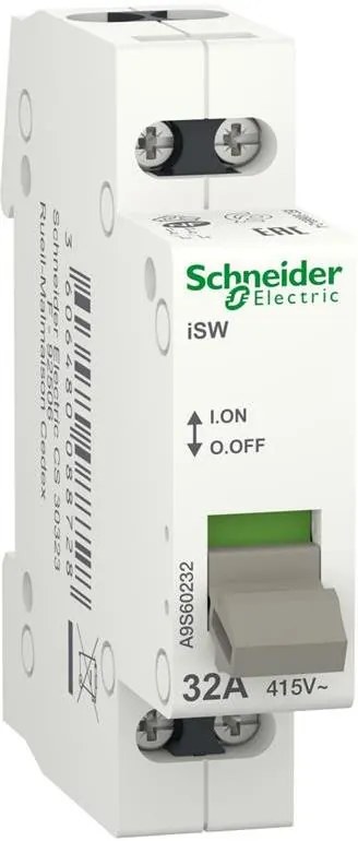 SE Товаров прекъсвач /шалтер/ Acti 9 iSW 2P 32A 415V 1 мод.  - A9S60232