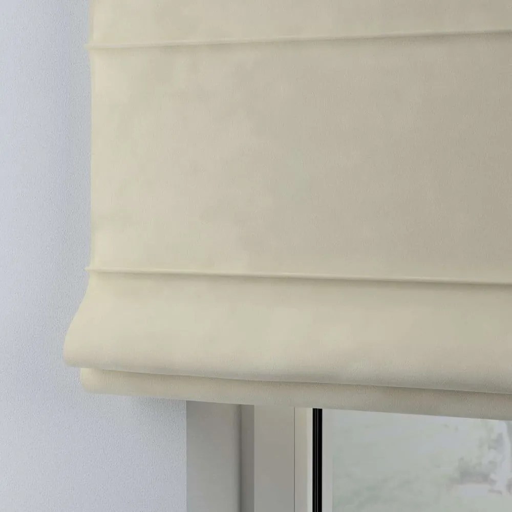 Бежова римска щора 170x100 cm Posh Velvet - Yellow Tipi