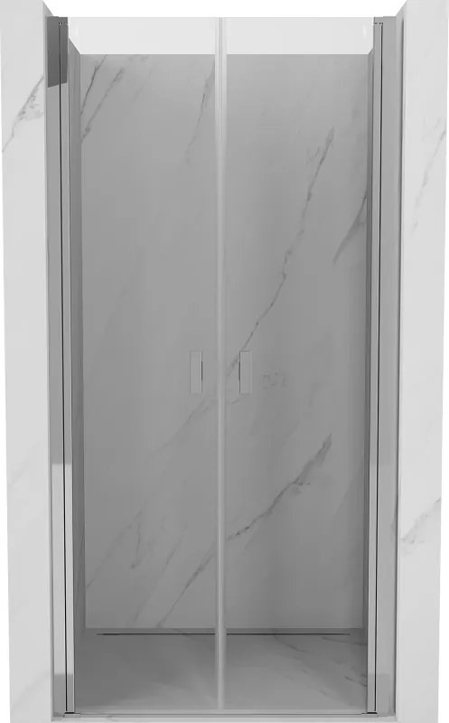 Mexen Mist врати за душ кабина, отварящи се, 70 cm, прозрачни, хром - 8A7-070-000-01-00