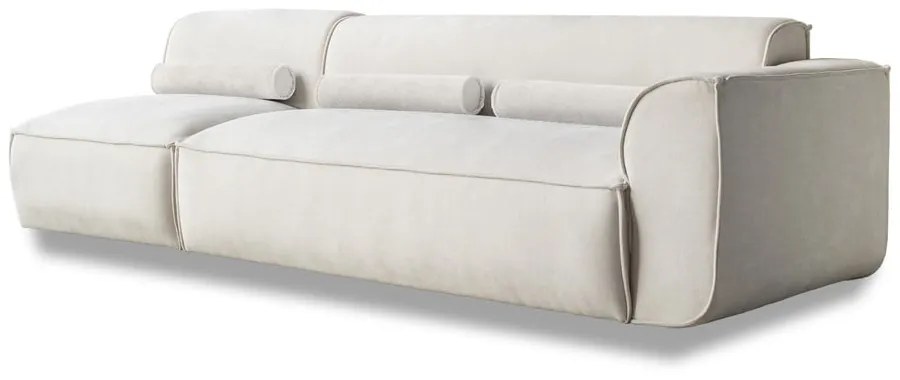 Бял модулна лежанка (десен ъгъл) Flex Felix – Miuform