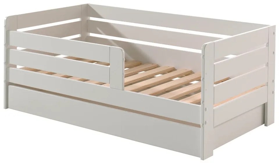 Бяло детско легло, 70 x 140 cm Peuter - Vipack