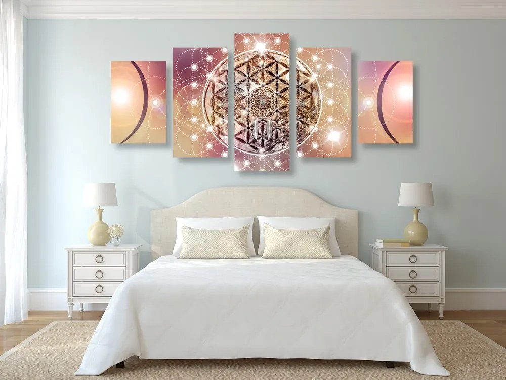 картини от 5 части – Очарователна Мандала