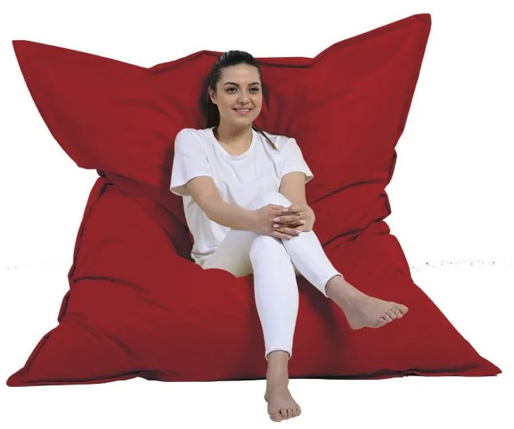 Червен чувал за сядане Yonah - Floriane Garden