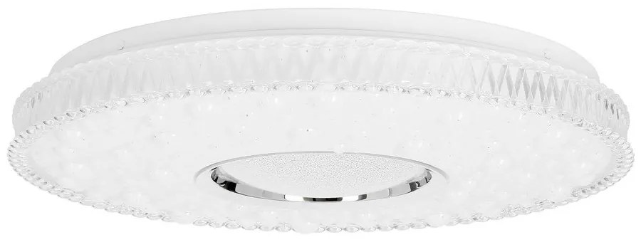 Бяло LED осветително тяло за таван 38x38 cm Bubbles – Candellux Lighting