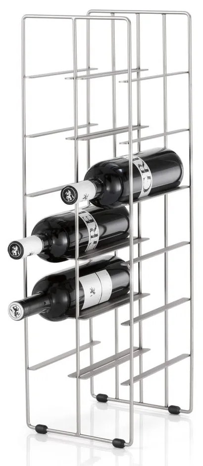 Стелаж за вино в сребристо, 12 бутилки - Blomus