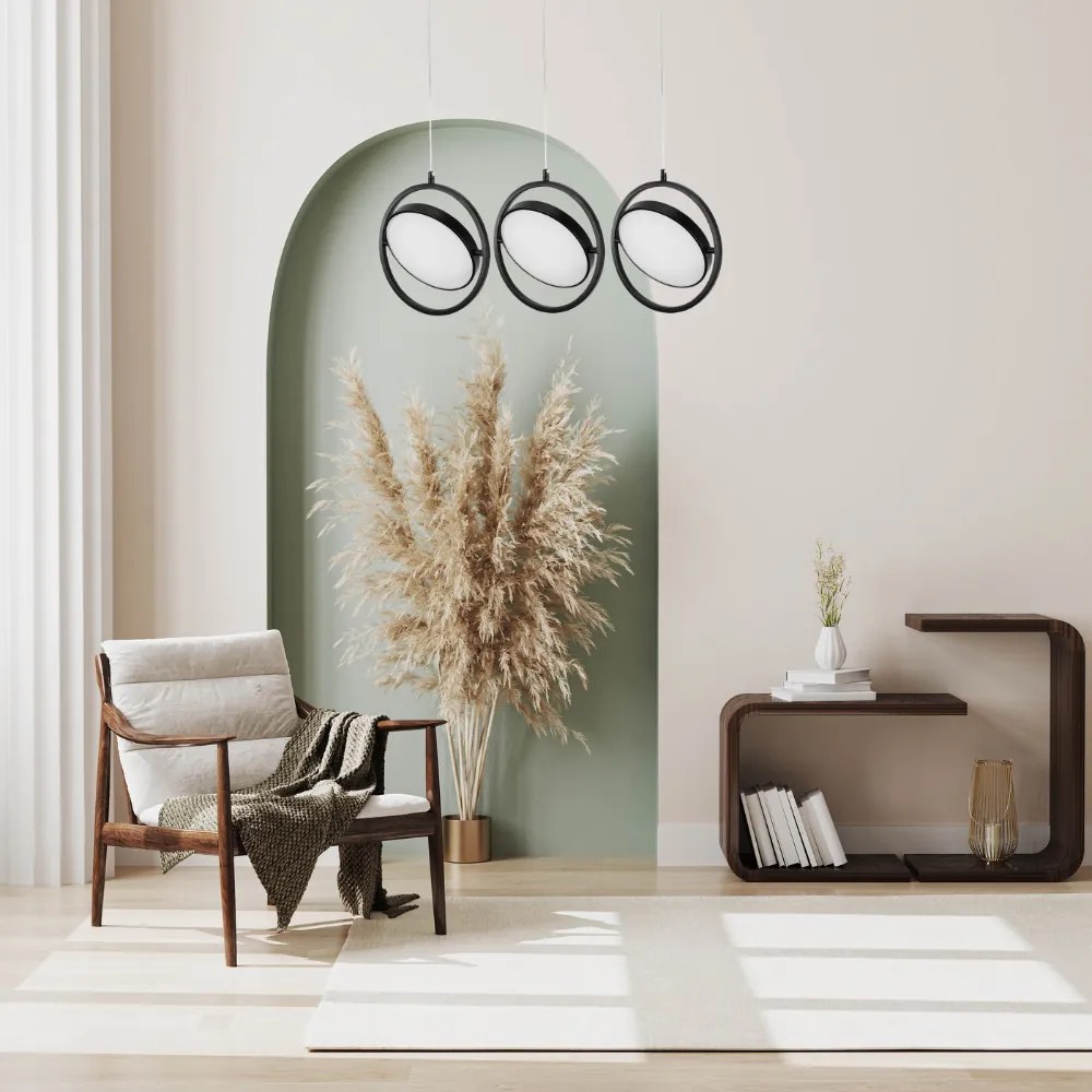 Висяща LED лампа APP1790-CP Black