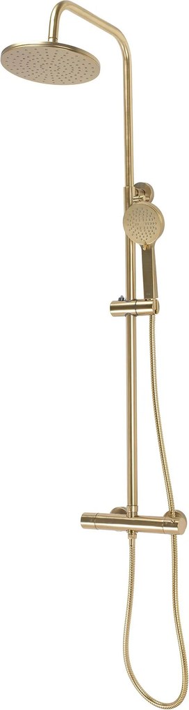 Комплект за душ с термостат Rea PAROT BRUSHED GOLD