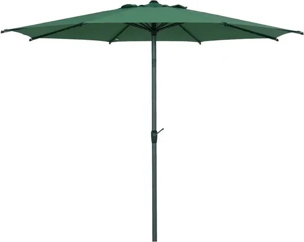 Прав накланящ се чадър Hesperide Loompa, 3 m - Маслина