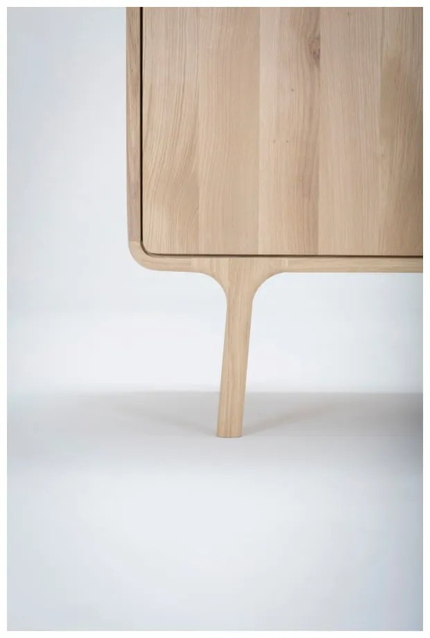 Масивен дъбов скрин Fawn - Gazzda