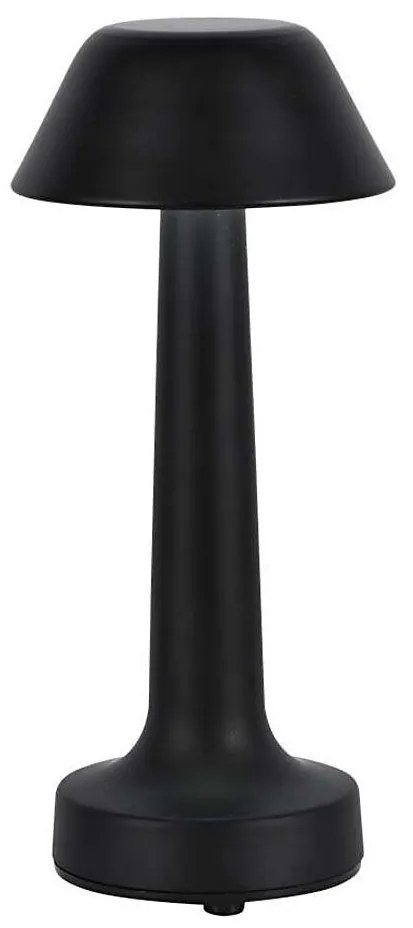 LED регулируема презареждаема настолна лампа LED/1W/5V 3000-6000K черна