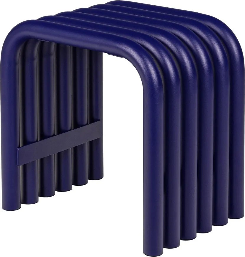 Син градински стол метален Nokk – noo.ma