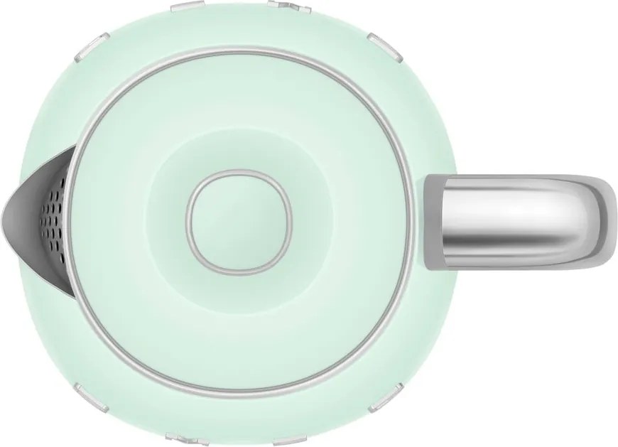 Светлозелена електрическа кана от неръждаема стомана 800 ml Retro Style – SMEG