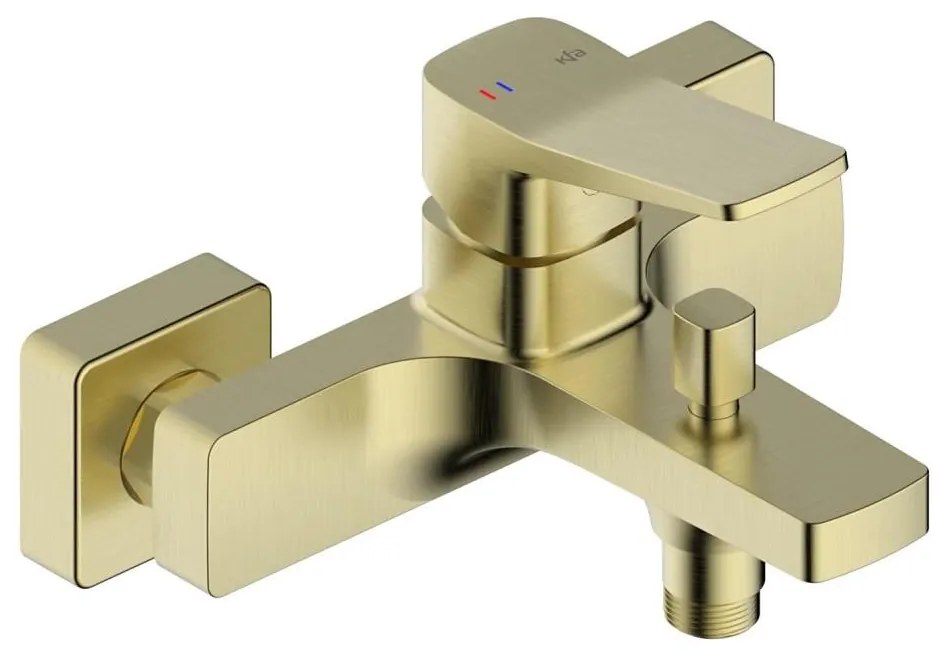 KFA Armatura 4524-010-31 - Смесител за вана MALAGA, четкано златно покритие