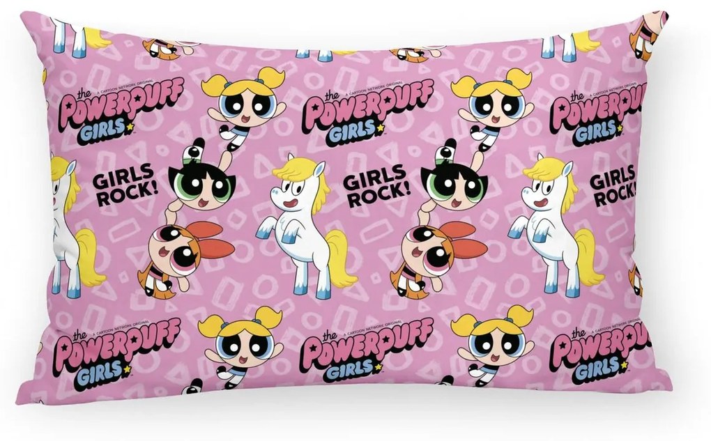 Калъфка за възглавница Powerpuff Girls Powerpuff C Розов 30 x 50 cm