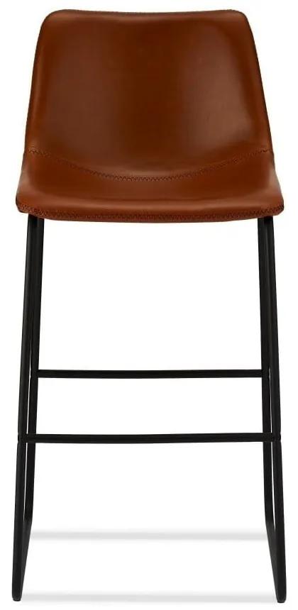 Комплект от 2 кафяви бар столове Indiana - Furnhouse