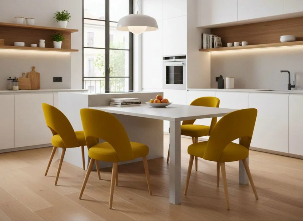 Стол Kaisa Κ84-Moustardi