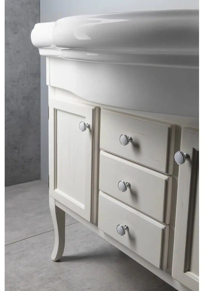 Бяла керамична мивка 100x54,5 cm Retro – Sapho