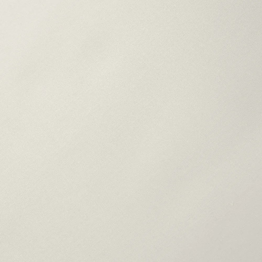 Кремав еластичен чаршаф от памук перкал 90x190 cm Cotton Percale – Bianca