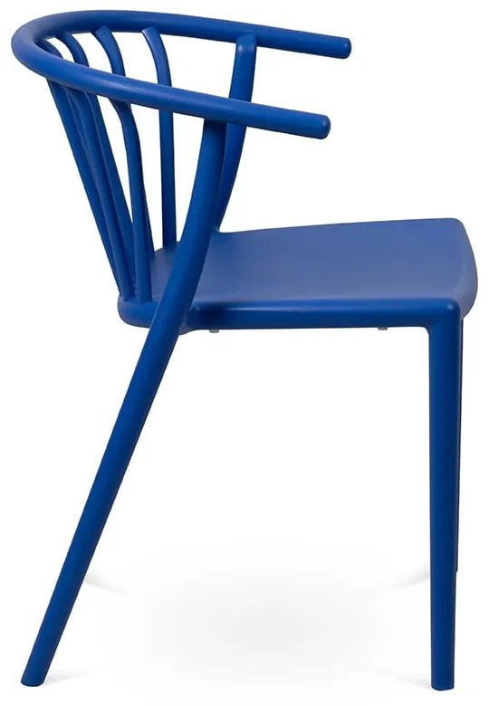 Син пластмасов градински стол Capri – Bonami Essentials