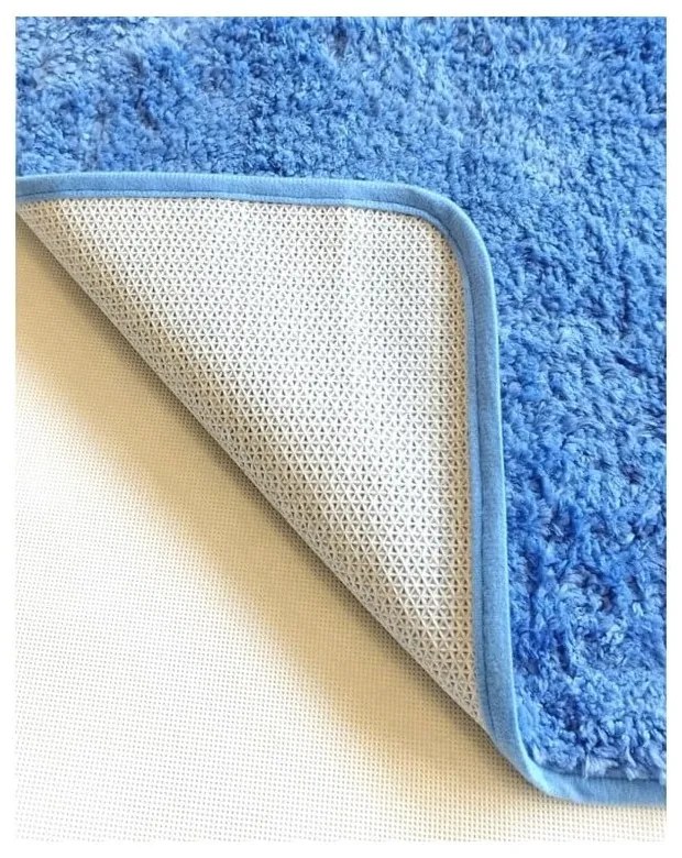 Синя постелка за баня 50x80 cm - JAHU collections