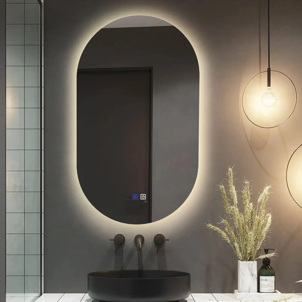 Огледало LED 50x80cm S027