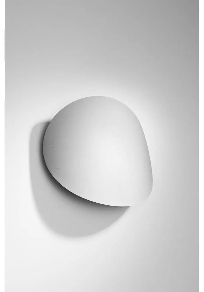 Бяла стенна лампа Junker - Sollux