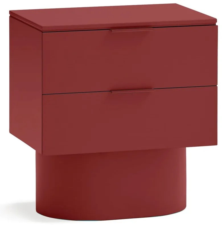 Червено нощно шкафче Totem – Teulat