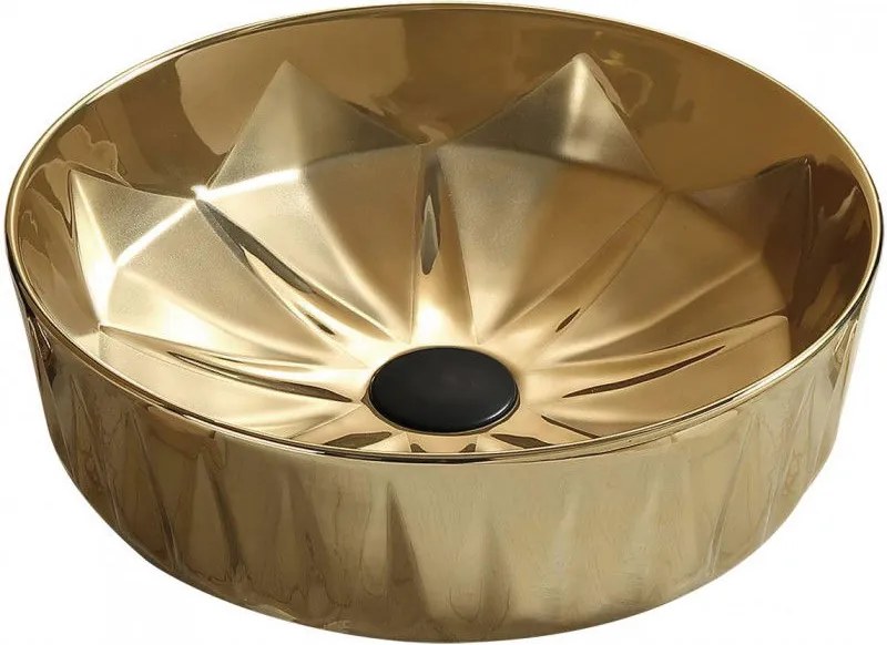 Mexen Dorita надплотна мивка 44 x 44 cm, златна - 22084450