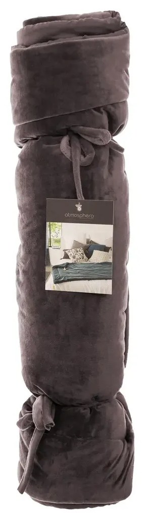 Шалте atmosphera Sonia, Велур, 80x180 cm - Каки