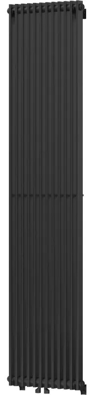 Mexen Kansas декоративен радиатор 1800 x 420 мм, 1242 W, черен - W204-1800-420-00-70