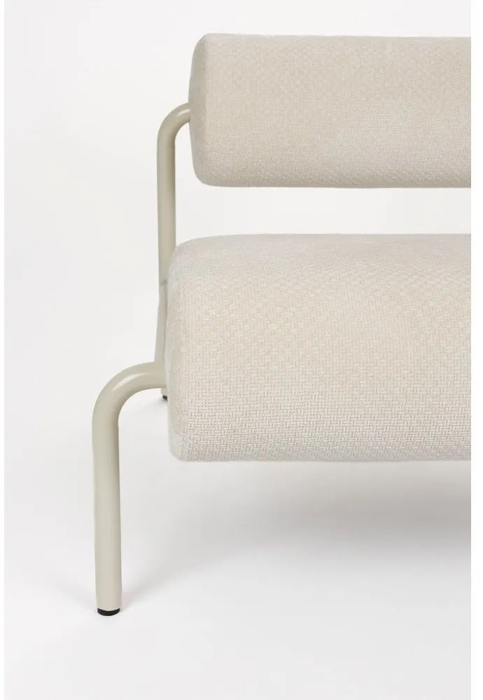 Кремаво кресло Lekima – Zuiver