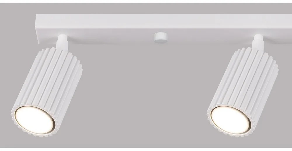 Бял прожектор 6,5x81 cm Gleam – Sollux