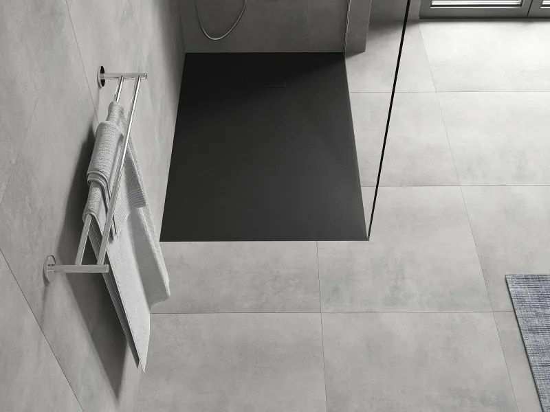 Mexen Hugo правоъгълна душ кабина SMC 120 x 90 см, черна - 42709012