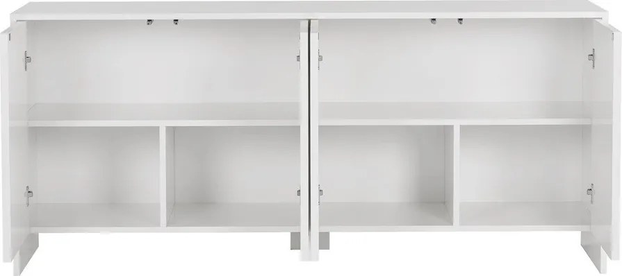 Бял скрин 180x80x45 cm Arlen – Kalune Design