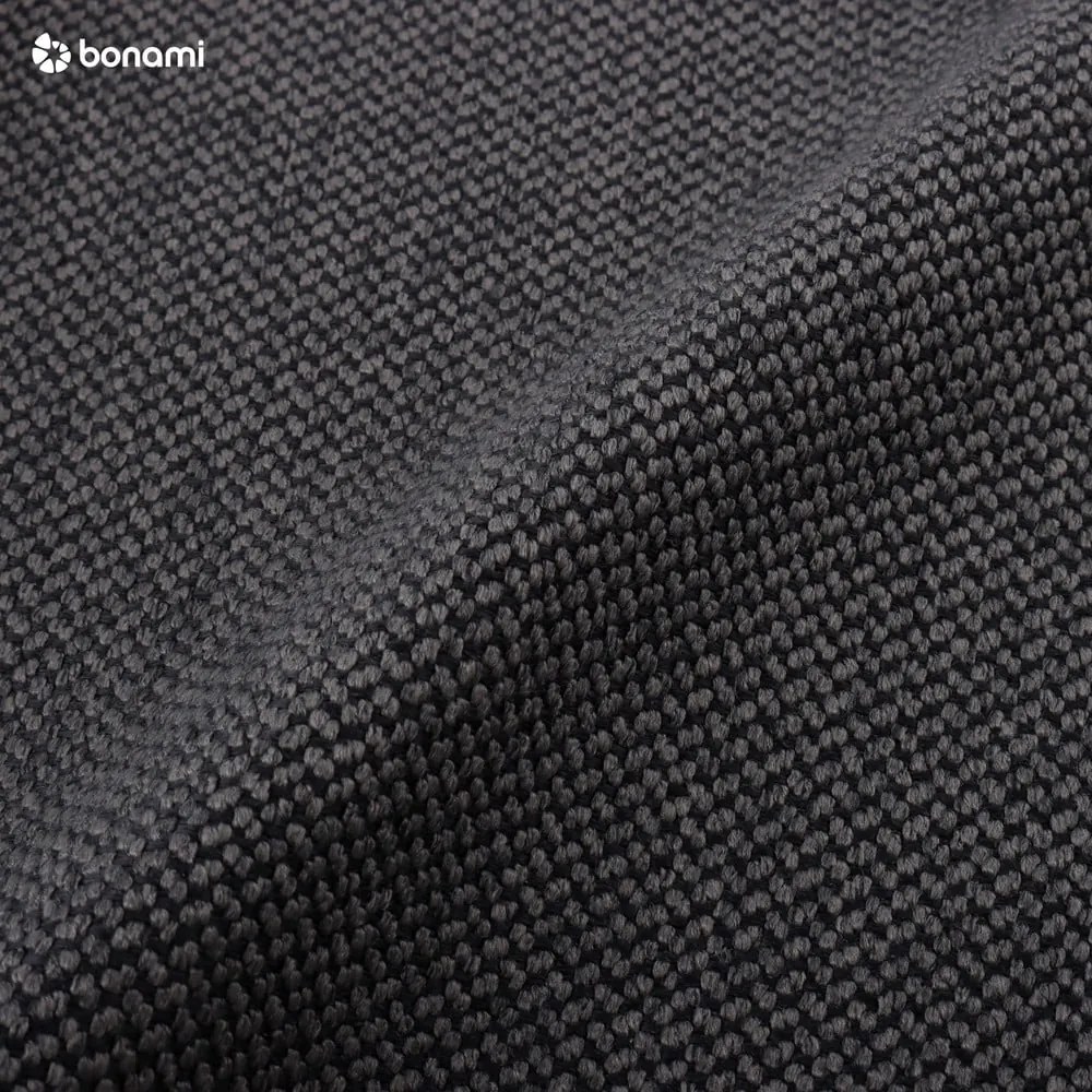 Тъмносиво тапицирано двойно легло с място за съхранение и решетка 180x200 см Arendal – Cosmopolitan Design