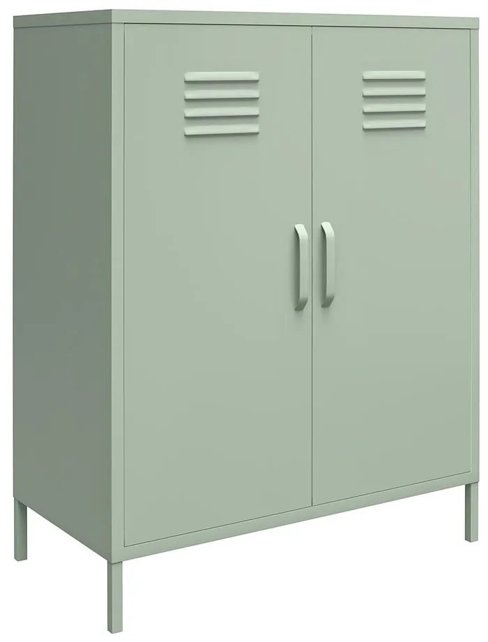 Зелено метално шкафче 40x102x80 cm Mission District – Støraa